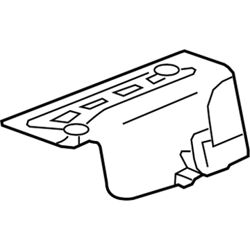 2012 Chevy Sonic Exhaust Heat Shield - 96858623