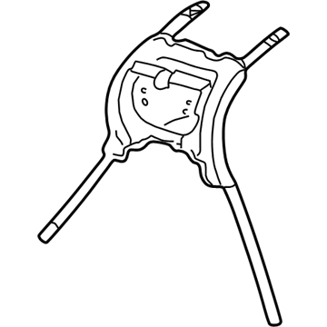 Cadillac 25693518 Latch Support