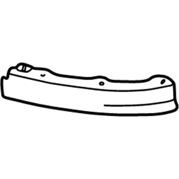 GM 10419312 Valance Panel, Front Outer Driver Side