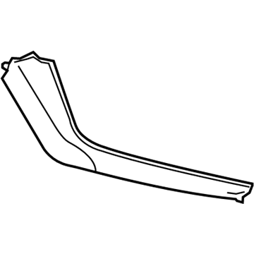 Cadillac 22968405 Trim Molding