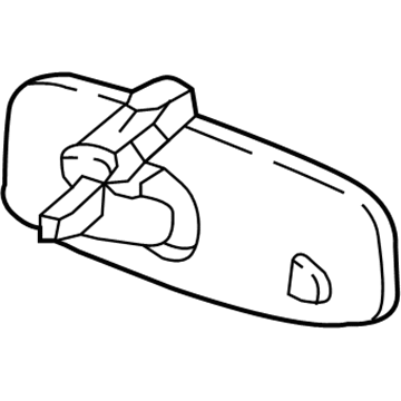 Chevy 13524916 Mirror Inside
