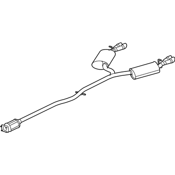 Pontiac Bonneville Muffler - 25763175