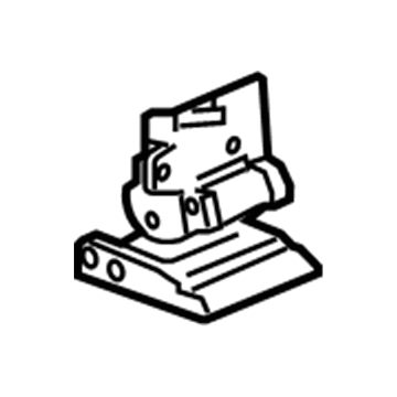 GM 22935838 Rear Bracket, Driver Side GM 22935838 Rear Bracket, Driver Side