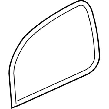 Chevy HHR Weather Strip - 15833400