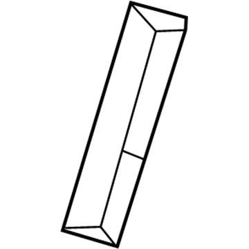 Chevy 42493193 Rear Seat Air Bag