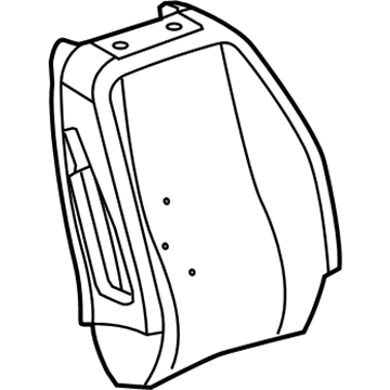 Chevy 20892991 Seat Back Pad