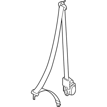 Chevy City Express Seat Belt - 19317933