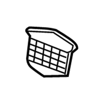 Cadillac CTS Emblem - 20828297