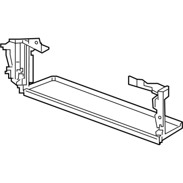 Cadillac 84147809 Lower Baffle