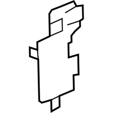 GM 42502464 Splash Shield, Passenger Side GM 42502464 Splash Shield, Passenger Side