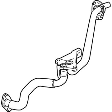 GMC EGR Tube - 12569076