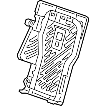 GM 84398377 Seat Back Frame, Rear GM 84398377 Seat Back Frame, Rear