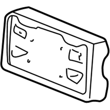 Oldsmobile 22651140 License Frame