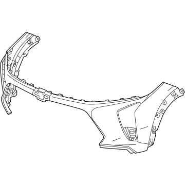 Chevy Trax Bumper - 42854021