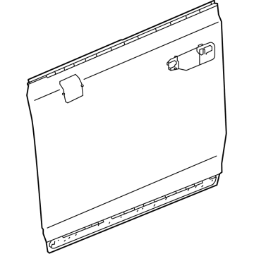 GM 84834038 Outer Panel, Front Driver Side