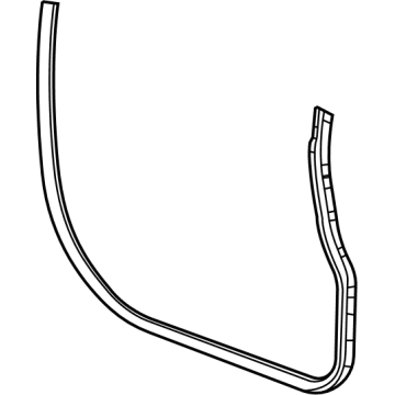 GM 85137397 Door Weatherstrip, Driver Side