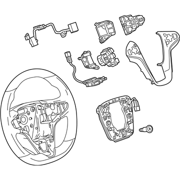 Buick Steering Wheel - 23148956
