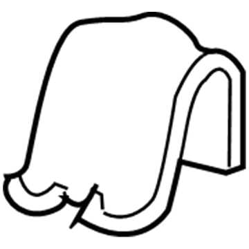 Saturn Astra Sway Bar Bracket - 13192892