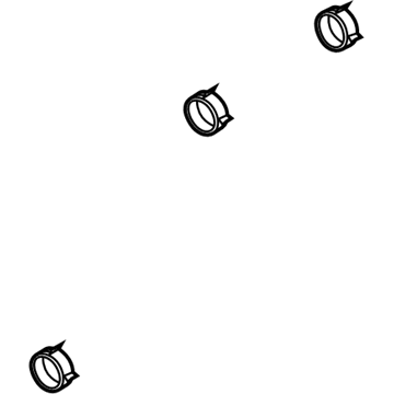 Buick 90572593 Lower Hose Clamp