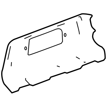 Chevy 84923981 Splash Shield