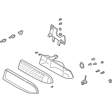 Chevy S10 Headlight - 16526218