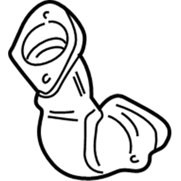 Chevy Tracker Exhaust Pipe - 91173460