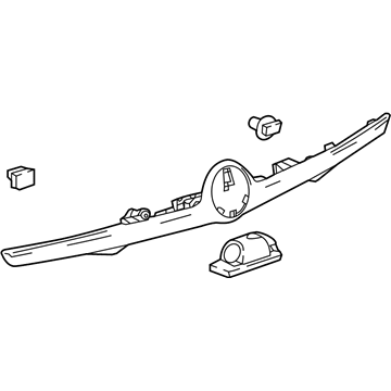 GM 23156925 Applique Panel, Rear GM 23156925 Applique Panel, Rear