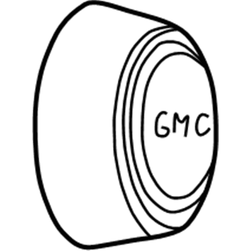 GMC Jimmy Wheel Cover - 15602590