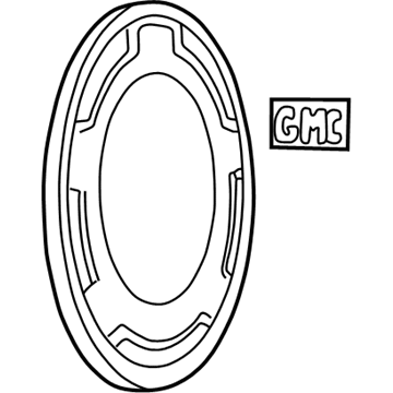 GMC Safari Wheel Cover - 15521914
