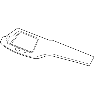 GM 85105081 Trim Pad, Black, Passenger Side GM 85105081 Trim Pad, Black, Passenger Side