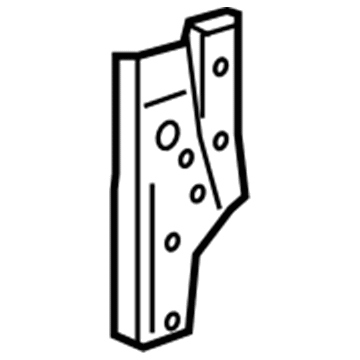 GM 23117945 Front Extension, Passenger Side GM 23117945 Front Extension, Passenger Side