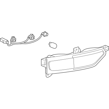 Chevy 42788705 Backup Lamp Assembly