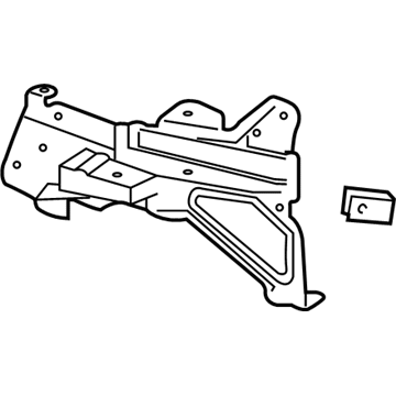 GM 84029774 Inner Bracket, Passenger Side
