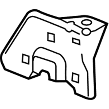 GM 22757264 Bumper Bracket, Passenger Side