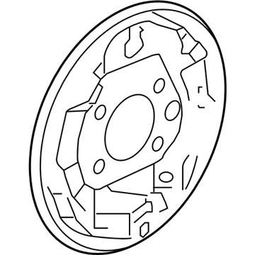 Pontiac 22676068 Backing Plate