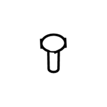 GM 20917663 Spare Cover Retainer, Rear GM 20917663 Spare Cover Retainer, Rear