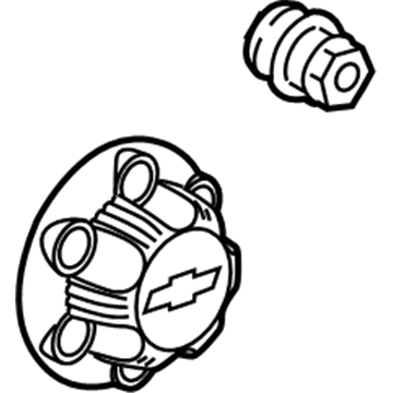 Chevy Suburban Wheel Cover - 20941991