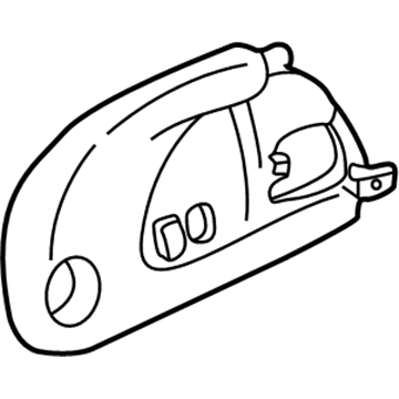 GM 15149188 Switch Panel, Passenger Side