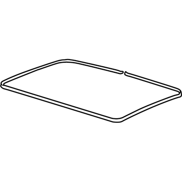 1997 Pontiac Trans Sport Weather Strip - 12453782