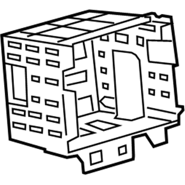 Pontiac 92161833 Radio Housing