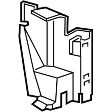 Cadillac 23153519 Side Baffle