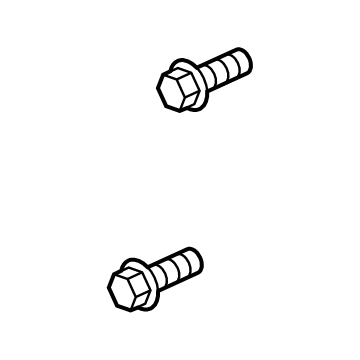 Chevy 11546405 Front Trans Mount Bolt