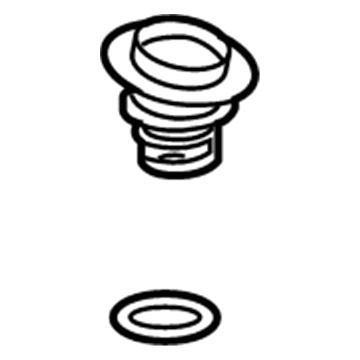 Buick 12589431 Filler Tube