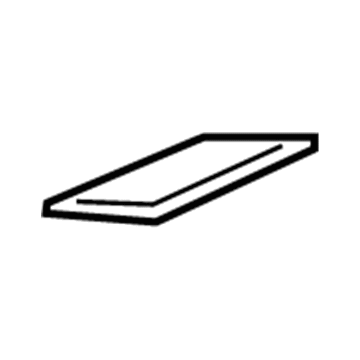 Chevy 15194078 Storage Tray Mat