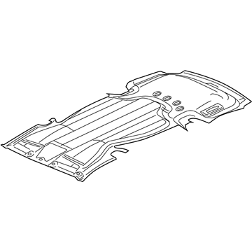 Saturn 89024423 Headliner