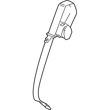 2016 Cadillac SRX Seat Belt - 22961238