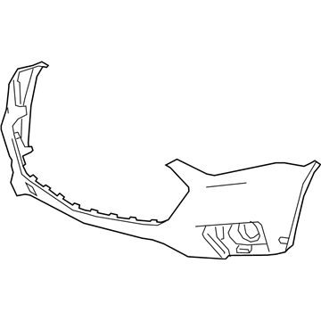 Chevy Traverse Bumper - 84088059