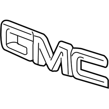 GMC Sierra 2500 HD Emblem - 22757017