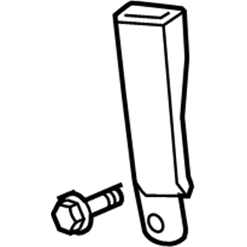 2012 Chevy Traverse Seat Belt - 19181962