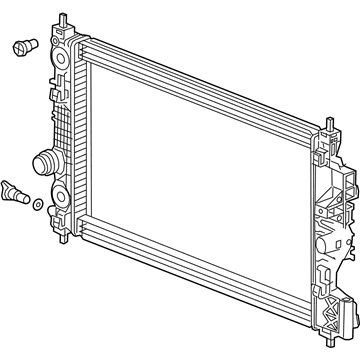 Buick 13393984 Radiator Assembly
